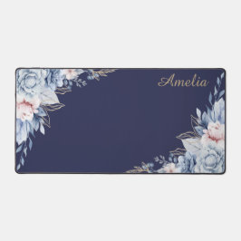 Persoonlijke bloemen bureaumat