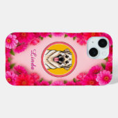 Persoonlijke Bloemen Persoonlijk Cadeau Case-Mate iPhone Case (Achterkant (horizontaal))
