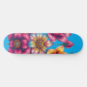 Persoonlijke bloemen persoonlijk skateboard (Horizontaal)