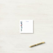 Persoonlijke bloemen Post-it-briefjes Post-it® Notes (Op bureau)