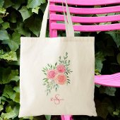 Persoonlijke Bloemen Tote Bag