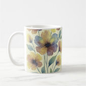 Persoonlijke bloemenaam _ Bruidsdouche  Koffiemok (Links)