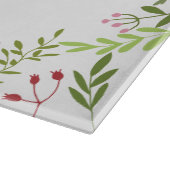 Persoonlijke bloemenframe Sjabbat Challah Snijplank (Hoek)