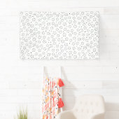 Persoonlijke bloemengeboortegdagcadeaumap spandoek (Insitu)