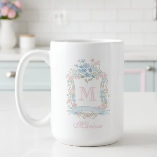 Persoonlijke bloemenkamermok koffiemok