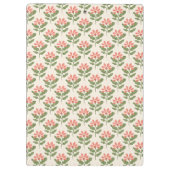Persoonlijke Bloemenleraar Klembord (Achterkant)