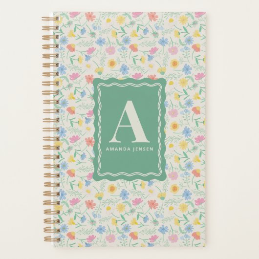 Persoonlijke bloemenweide planner (Voorkant)