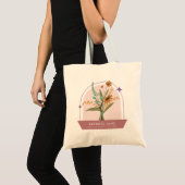 Persoonlijke bloemenzakelijke tas (Voorkant (product))