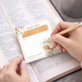 Persoonlijke bloemige Bijbel Schrift Christelijke Post-it® Notes