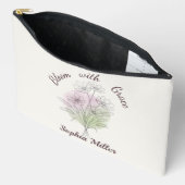 Persoonlijke bloemige Cosmos botanische aangepaste Etui (Open)