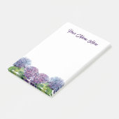 Persoonlijke bloemige Post-it-notities voor unieke Post-it® Notes (Schuin)