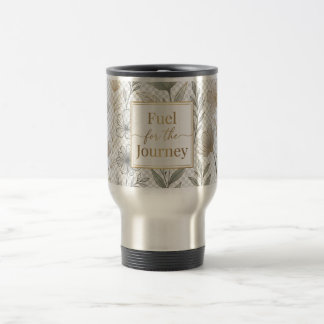 Persoonlijke bloemige thermische mok reis tumbler