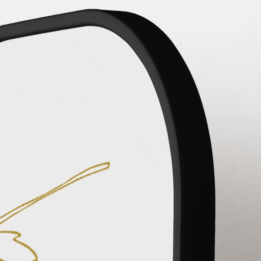 Persoonlijke bloemkool Chic Sunflower Pickleball Paddle (Links Detail)