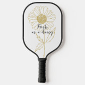 Persoonlijke bloemkool Chic Sunflower Pickleball Paddle (Achterkant)