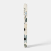 Persoonlijke Bloemrand iPhone 15 Case (Linkerkant)