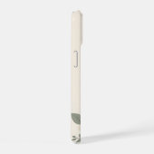 Persoonlijke Bloemrand iPhone 15 Case (Rechterkant)