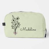 Persoonlijke Bloemrijke Bruidsmeis Siddingtonia Toilettasje (Voorkant)