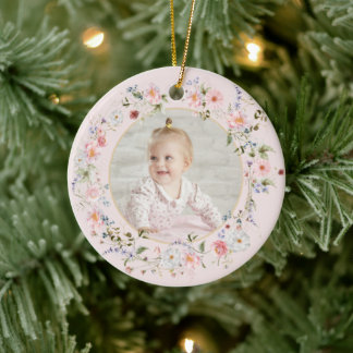 Persoonlijke bloemschikking mooie Nanna Keramisch Ornament