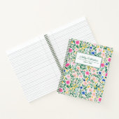 Persoonlijke bloemstuk wilde bloem notitieboek (Binnen)