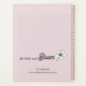 Persoonlijke bloemstukken Christelijk geloof Planner (Achterkant)