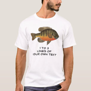 Persoonlijke Bluegill, Bream T-shirt