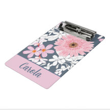 Persoonlijke Blush Bloemen Planner