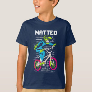 Persoonlijke Bmx T-Shirt - Bmx Bike Graffiti