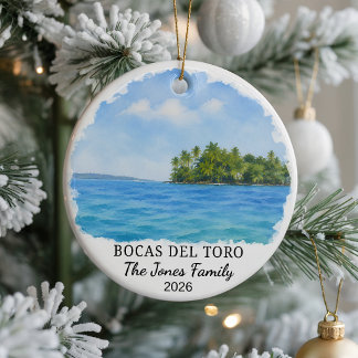 Persoonlijke Bocas Del Toro Keramische Versiering, Keramisch Ornament