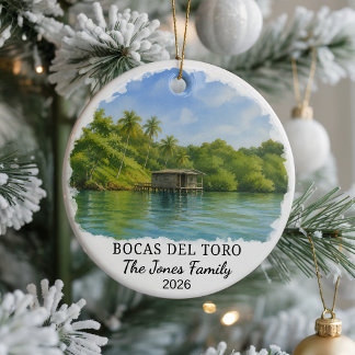 Persoonlijke Bocas Del Toro Keramische Versiering, Keramisch Ornament