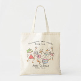 Persoonlijke Boekenclub Tas met Mooie Ganzen