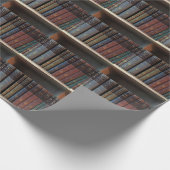 Persoonlijke Boekenliefhebber Boekenplank Cadeaupapier (Hoek)