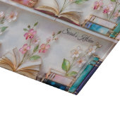 Persoonlijke Boekenplank Keuken Glas Snijplank (Hoek)