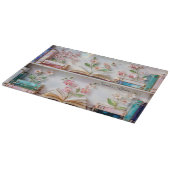 Persoonlijke Boekenplank Keuken Glas Snijplank (Hoek)