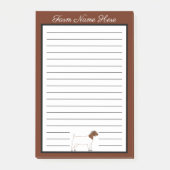 Persoonlijke Boer Geit Takenlijst Post-it® Notes (Voorkant)