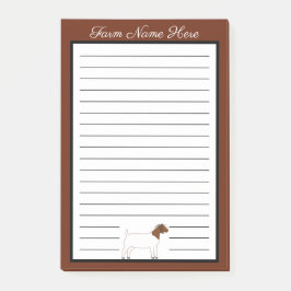 Persoonlijke Boer Geit Takenlijst  Post-it® Notes