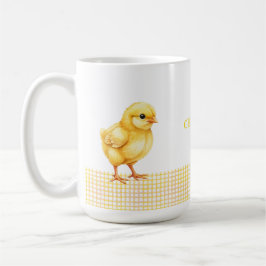 Persoonlijke boerderijdier mok – Cute kuikendesign