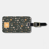 Persoonlijke Boho Bagagelabel (Voorkant horizontaal)