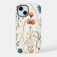 Persoonlijke Boho Bloem Wilde Bloem Salie Groen