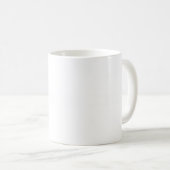 Persoonlijke Boho Bloemhartmok Koffiemok (Voorkant rechts)