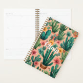 Persoonlijke Boho Cactus Kunstprint Planner (Display)