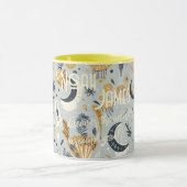 Persoonlijke Boho Chic Hemelse Mok - Naam Foto (Midden)