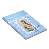 Persoonlijke Boho Fantasy Zeemeermin Waterverf Notitieboek (Rechterzijde)