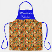 Persoonlijke Boho Katten Schort (Voorkant)