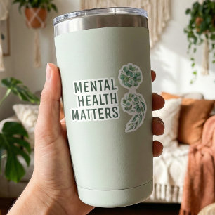 Persoonlijke Boho Mentale Gezondheid Puntkomma Gro Sticker