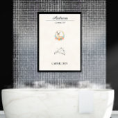 Persoonlijke Boho Steenbok Zodiac Constellatie Poster