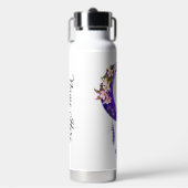 Persoonlijke Boho stijl wassende maan Waterfles (Voorkant)