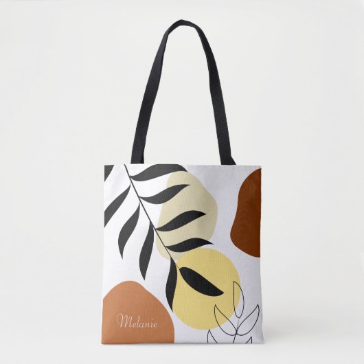 Persoonlijke Boho-tassen Tote Bag (Voorkant)