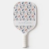 Persoonlijke Boho Veer Bloem Pickleball Paddle (Voorkant)