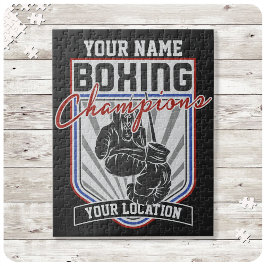 Persoonlijke Bok Champions Boxer Fitness Gym  Legpuzzel
