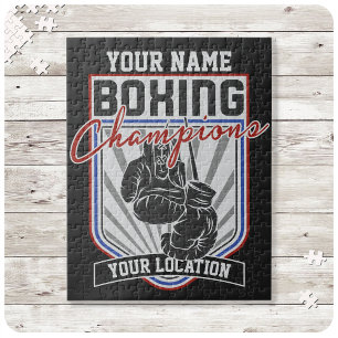 Persoonlijke Bok Champions Boxer Fitness Gym  Legpuzzel
